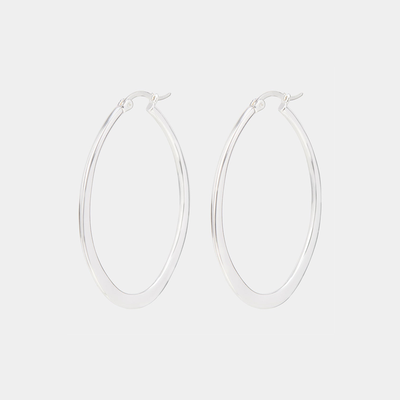 Livia Hoops Silver