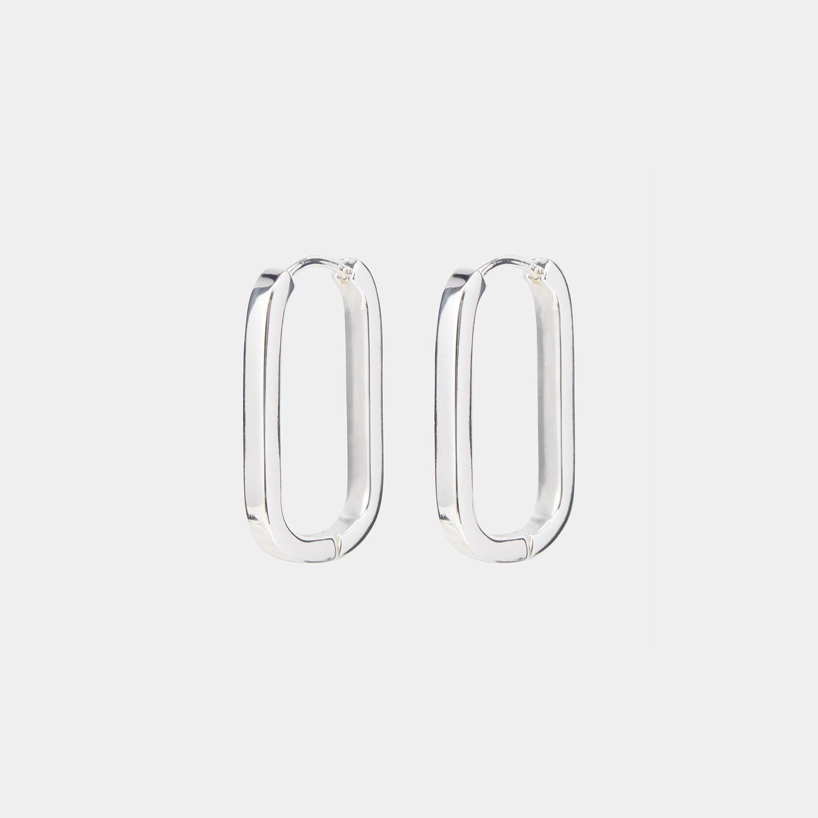 Ella Hoops Silver