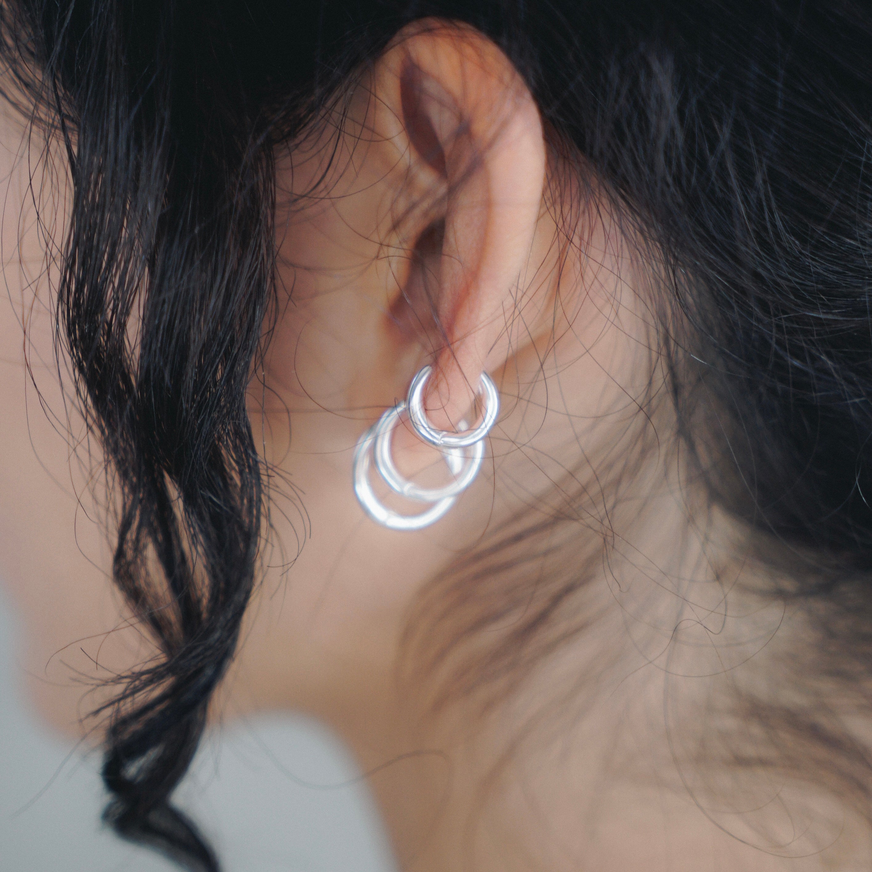 Sammie Hoops Silver