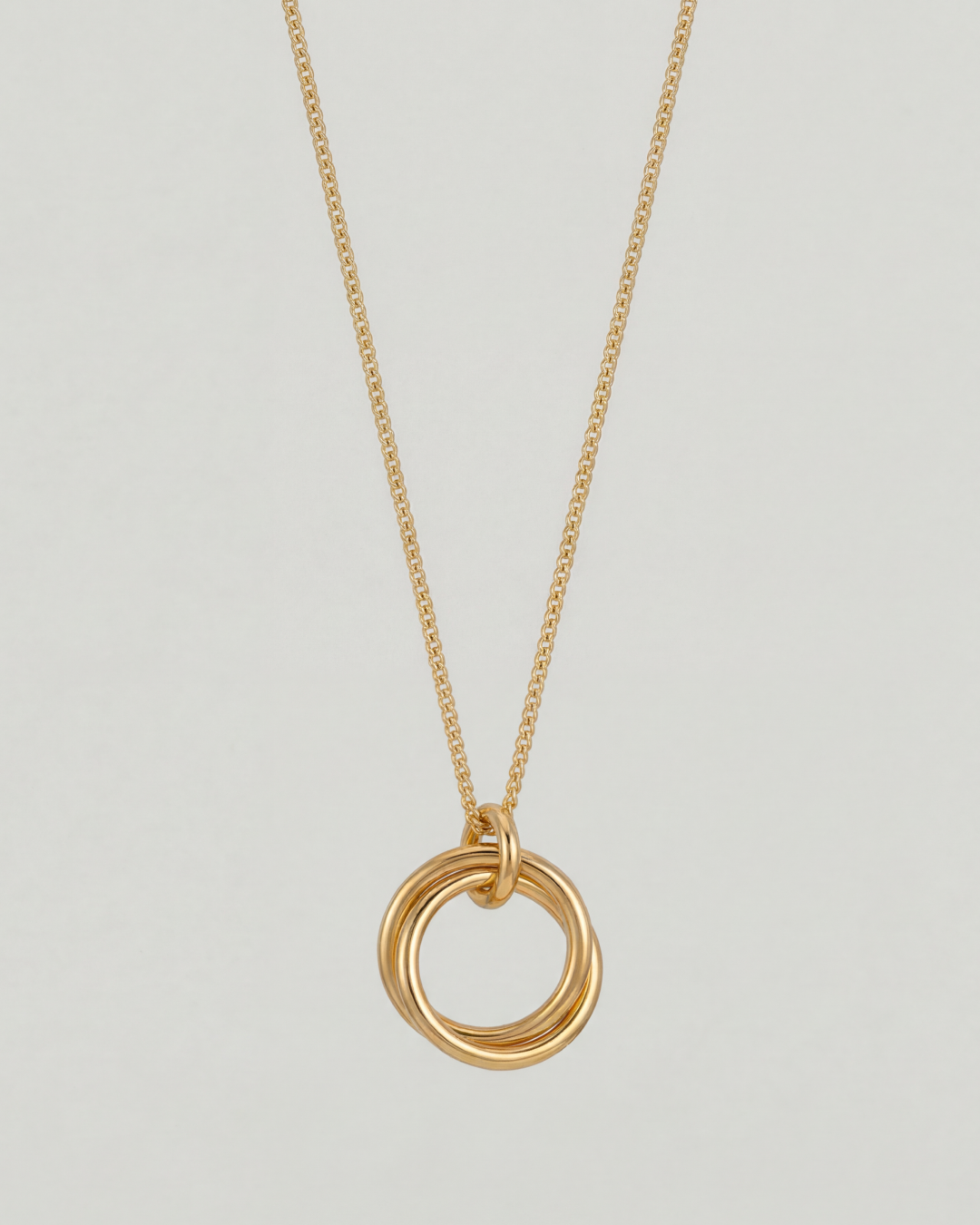 Trinity Necklace Gold